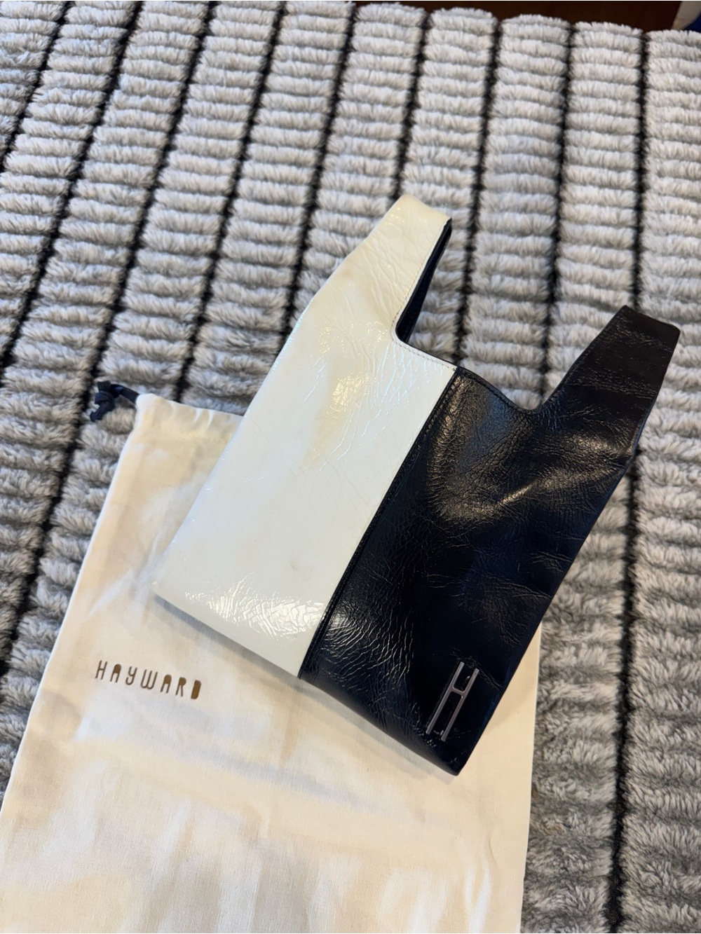 Hayward Two-Tone Black and White Mini Bag